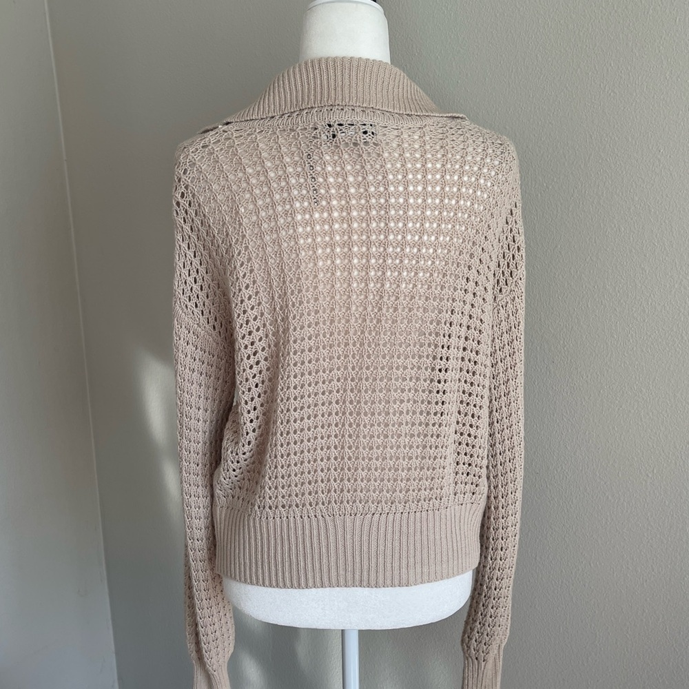 Rachel Zoe Women's Beige Knit Sweater Size S - Picture 5 of 7